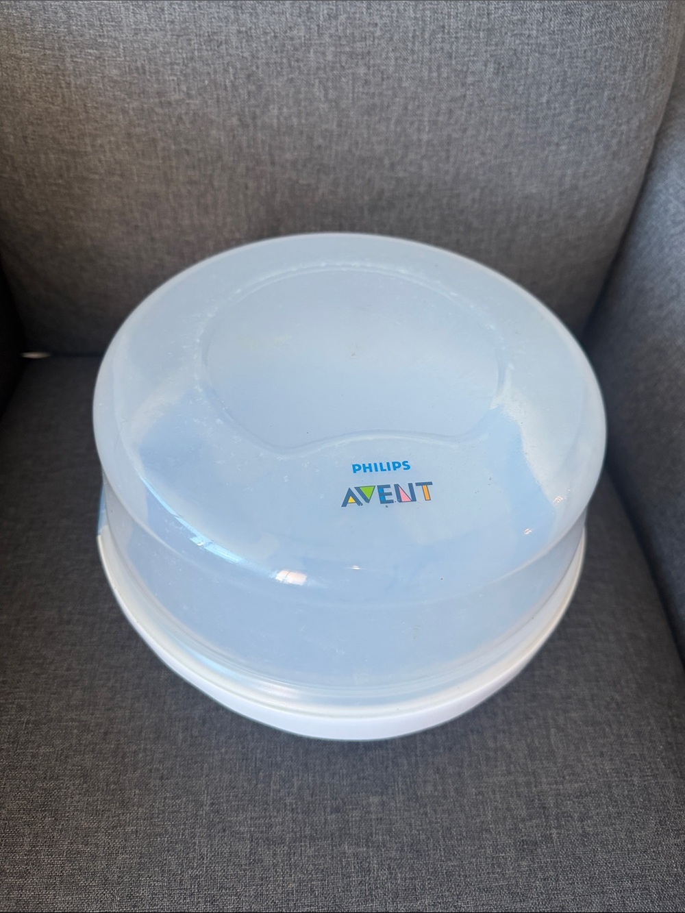 Philips AVENT Clear Plastic Microwave Sterilizer - Light Blue/White